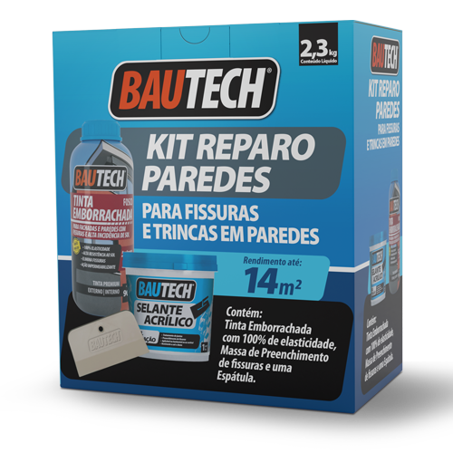 KIT REPARO PAREDES E TRINCAS (GL 2,3 KG)
