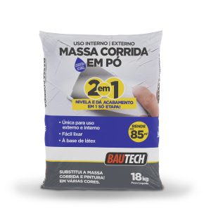 BAUTECH MASSA CORRIDA PO BCO (SC 18 KG)