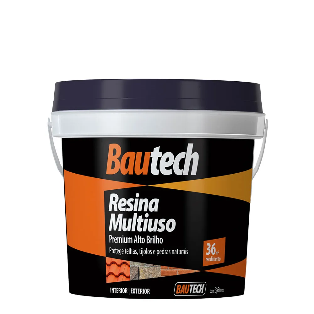 Resina Bautech Acrilica Multiuso Alto Brilho 3,6L