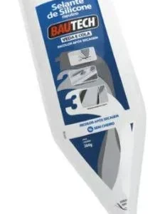 BAUTECH SELANTE SILICONE BCO (CT 260G)